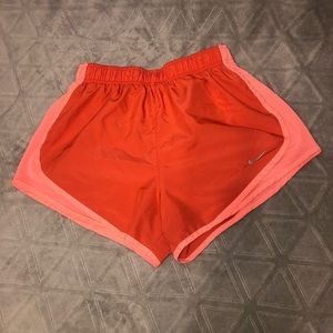 Coral and Pink Nike Shorts